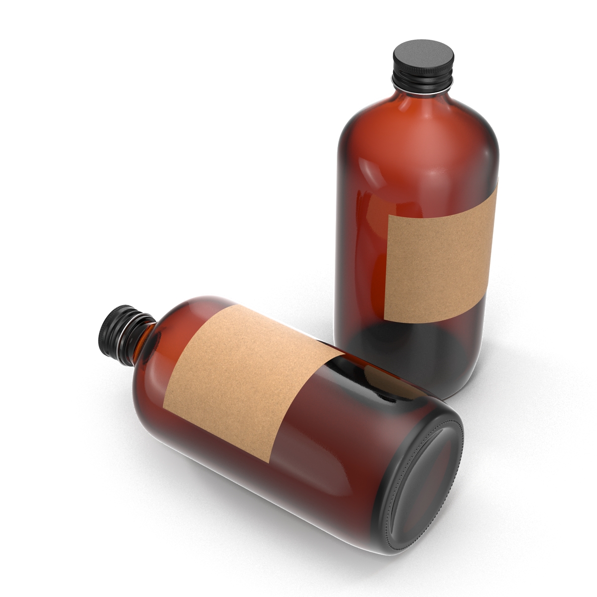 3D Cold Brew Bottle 4 model