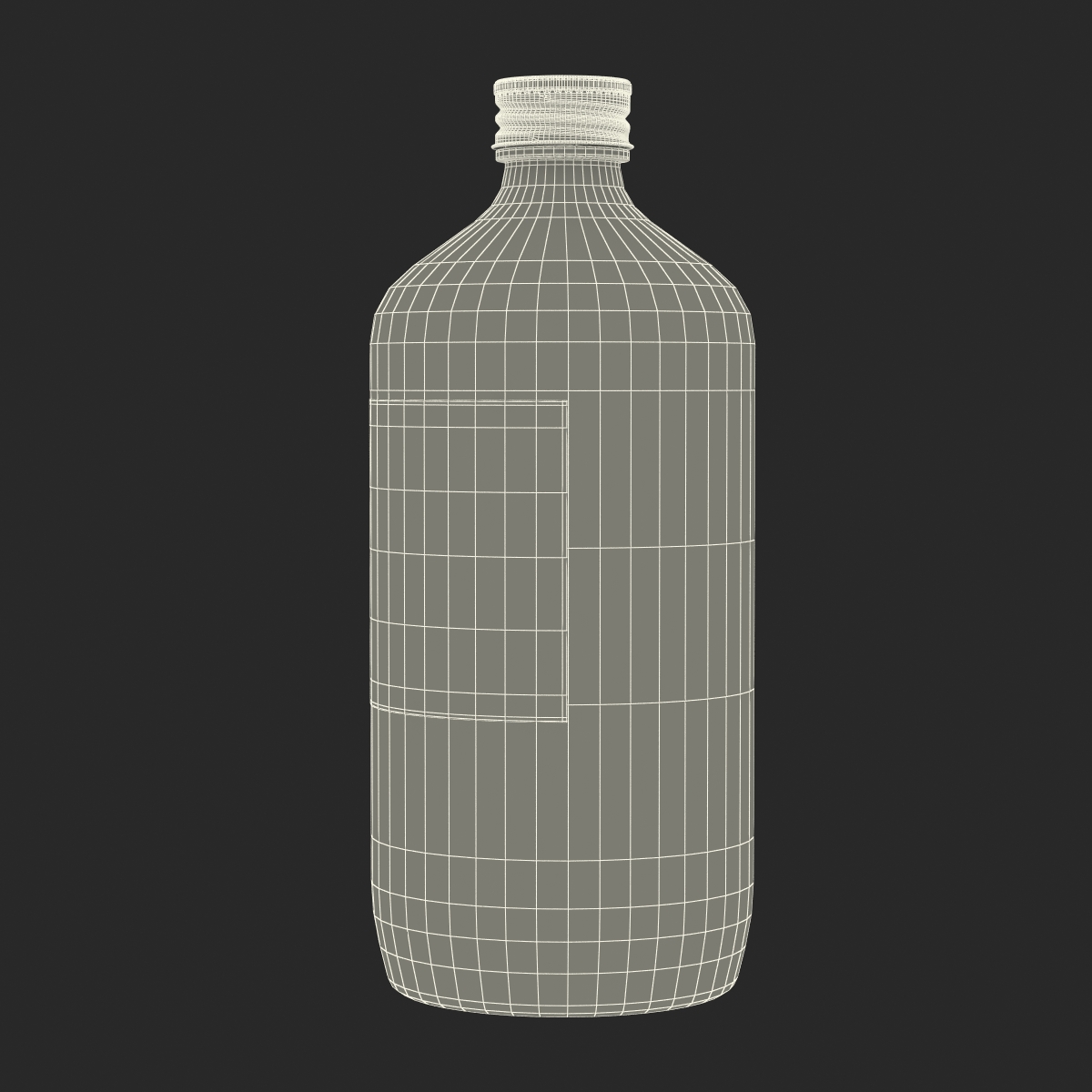 3D Cold Brew Bottle 4 model