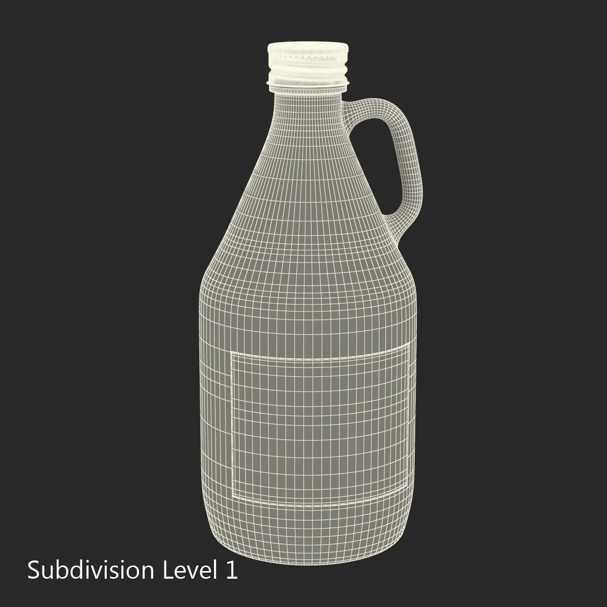 3D Cold Brew Bottle 5 model