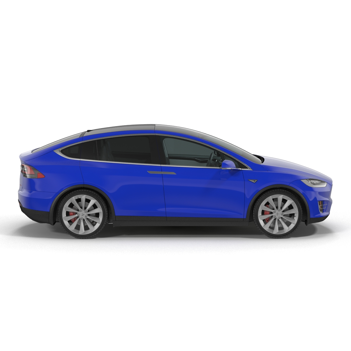 3D Tesla Model X model