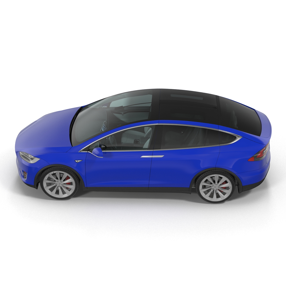 3D Tesla Model X model