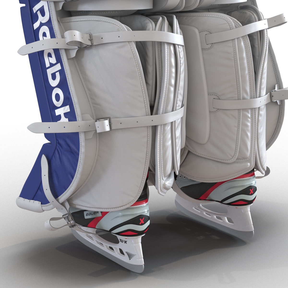 3D model Hockey Goalie Protection Kit Blue 3