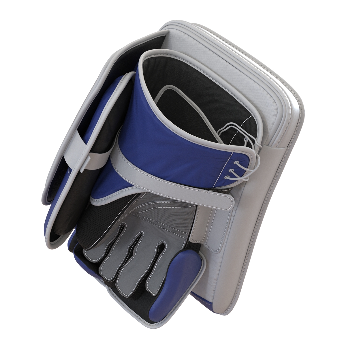 3D model Hockey Goalie Protection Kit Blue 3