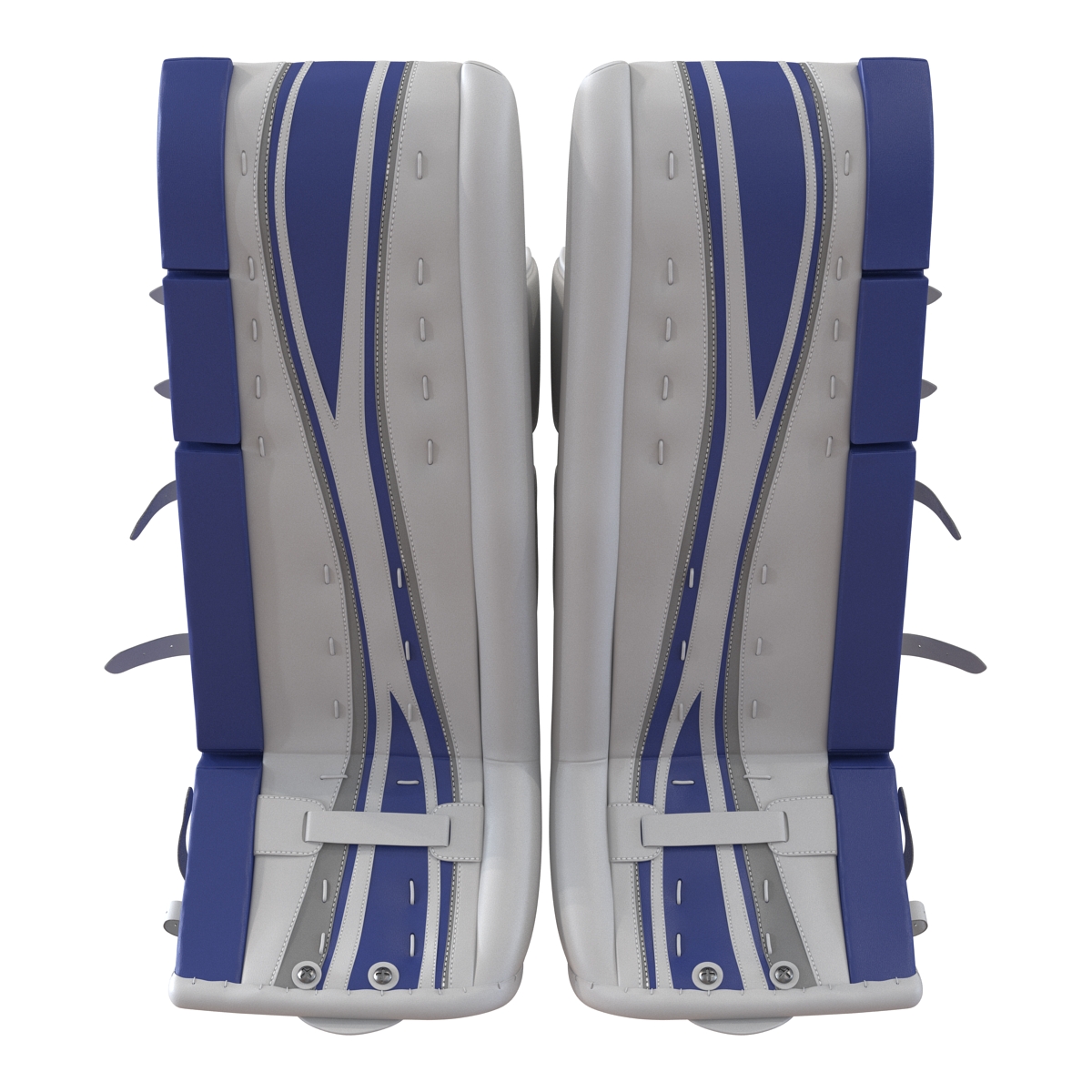 3D Hockey Goalie Protection Kit Generic Blue 3 model