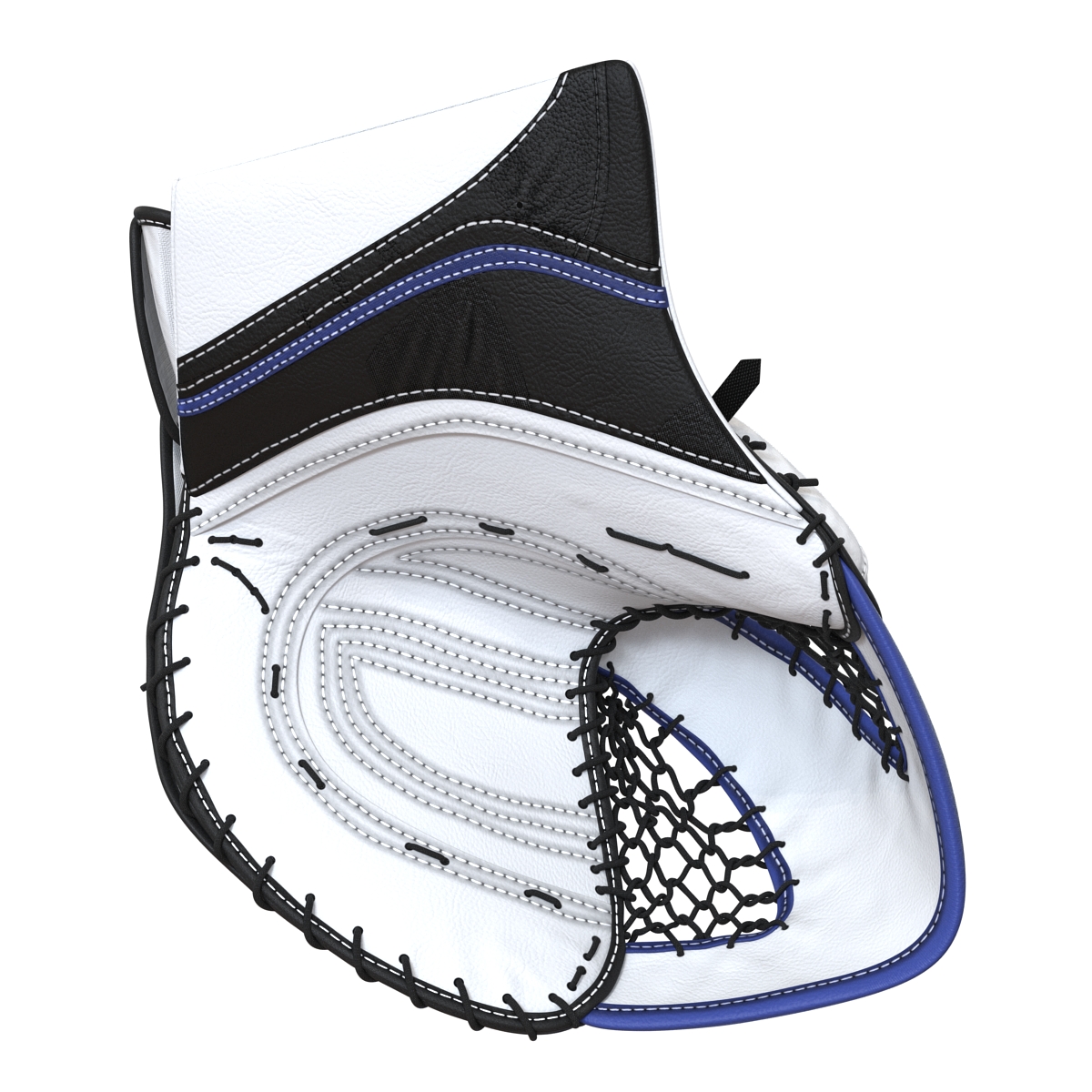 3D Hockey Goalie Protection Kit Generic Blue 3 model