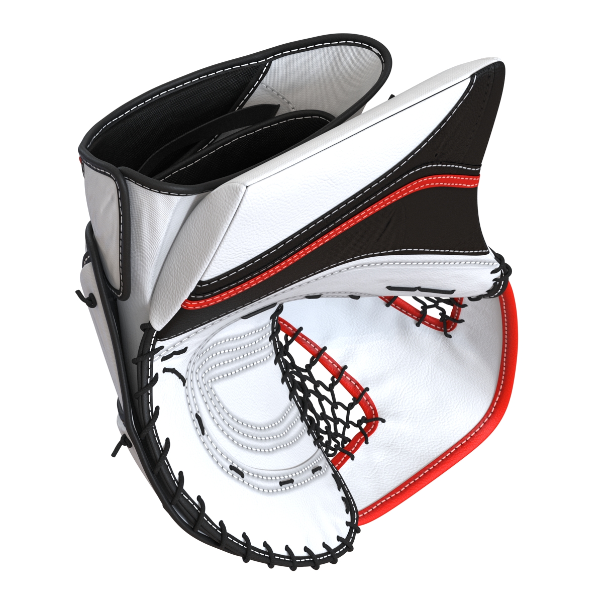 Hockey Goalie Protection Kit Generic Red 2 3D