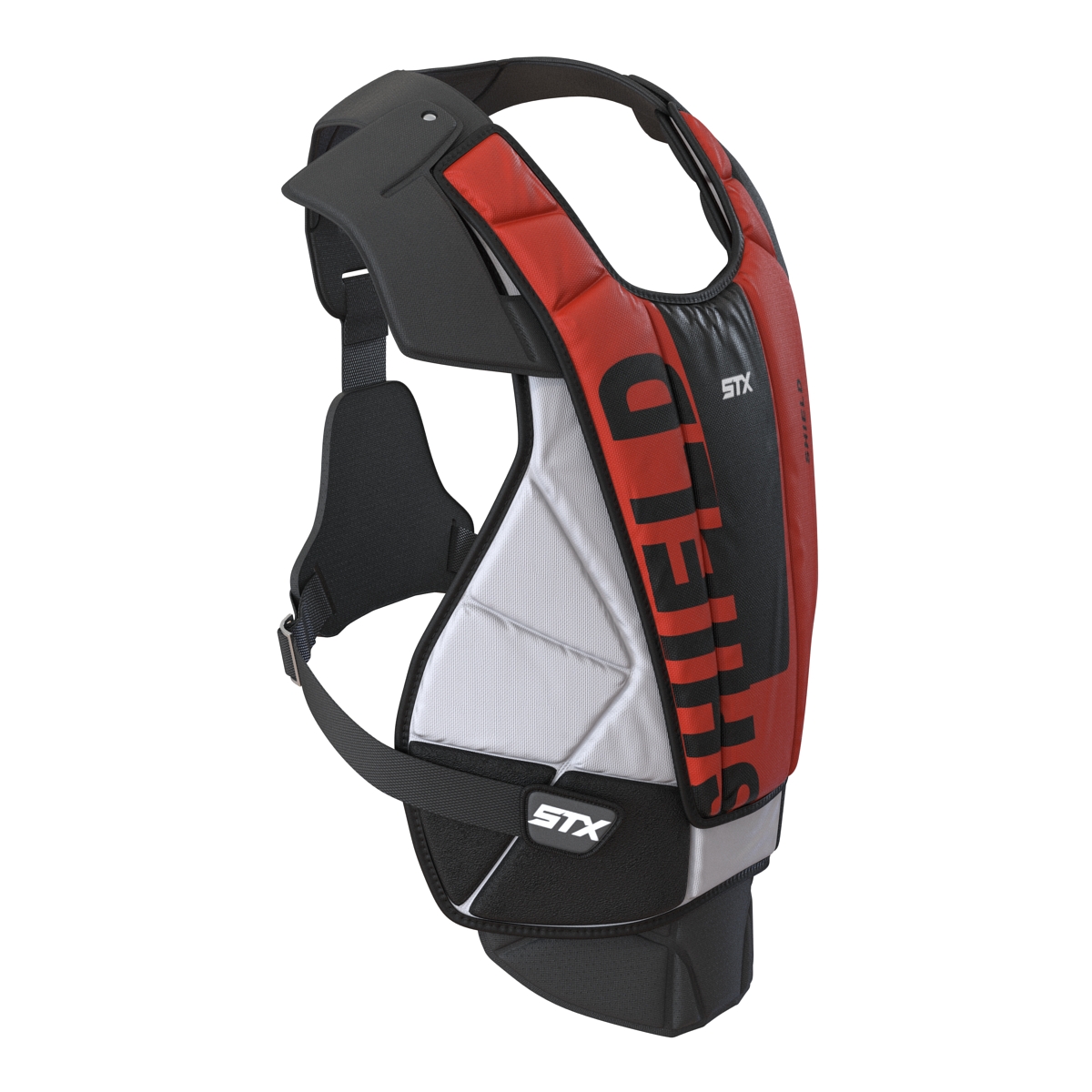 Hockey Goalie Protection Kit Red 2 3D model