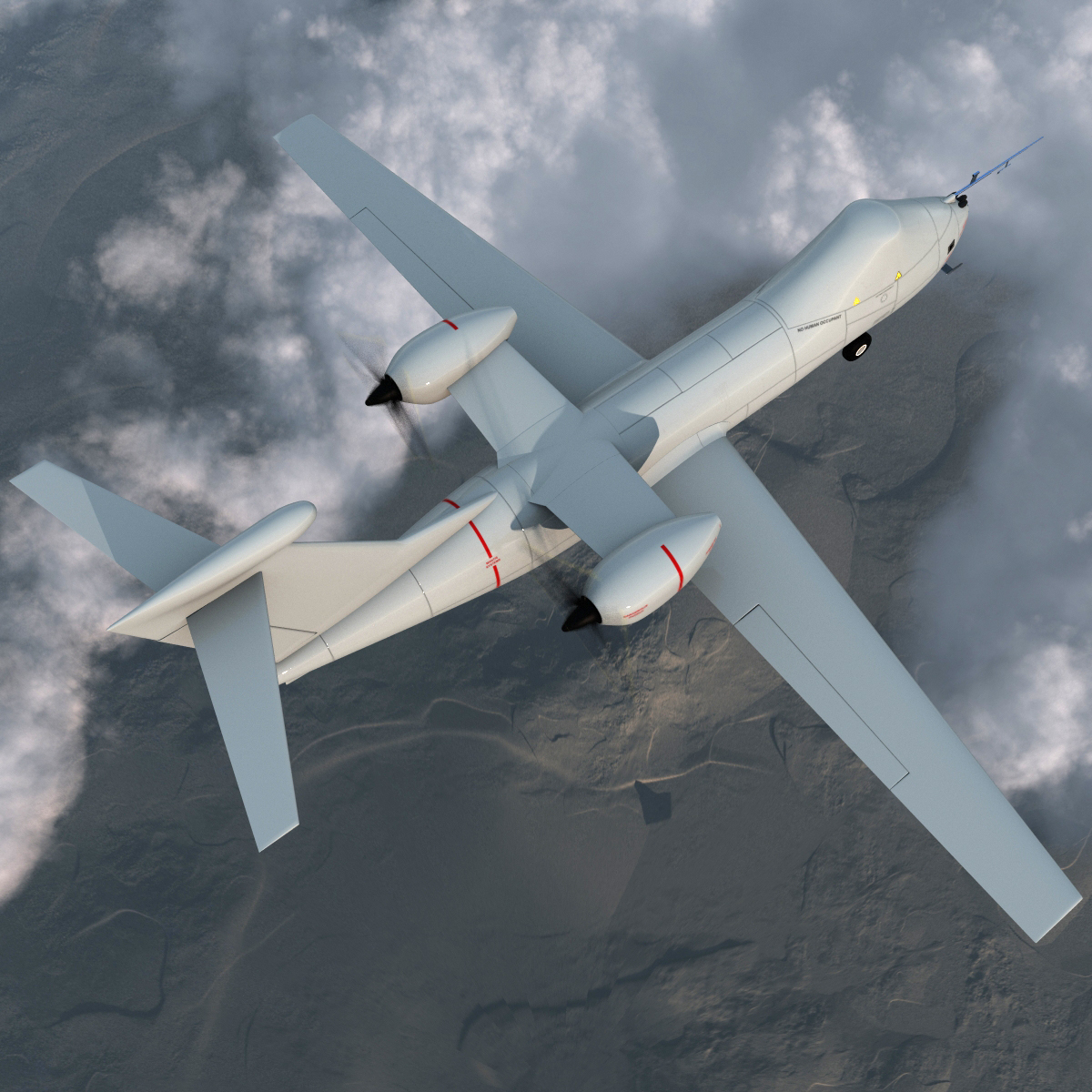 BAE Systems Mantis UAV 3D