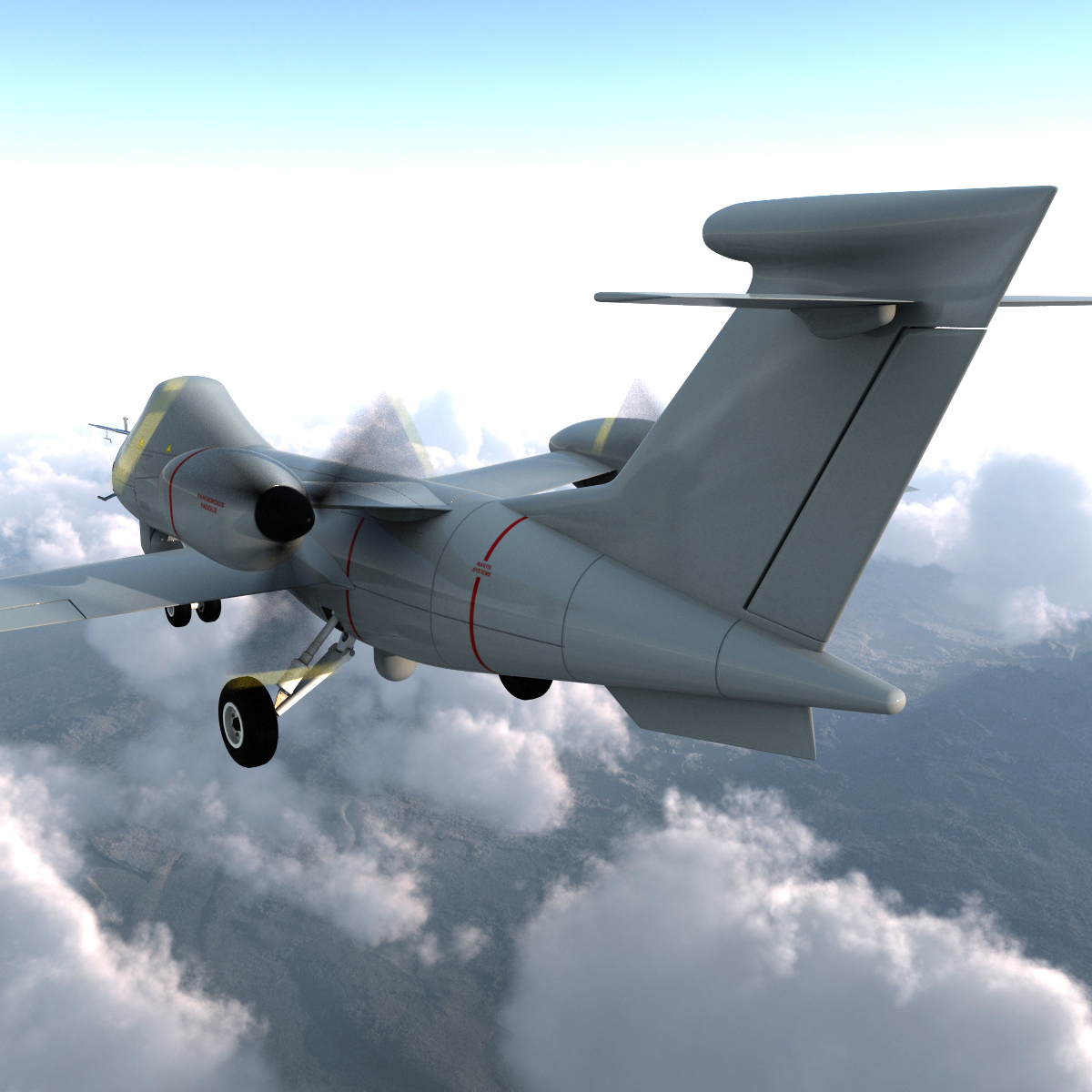 BAE Systems Mantis UAV 3D