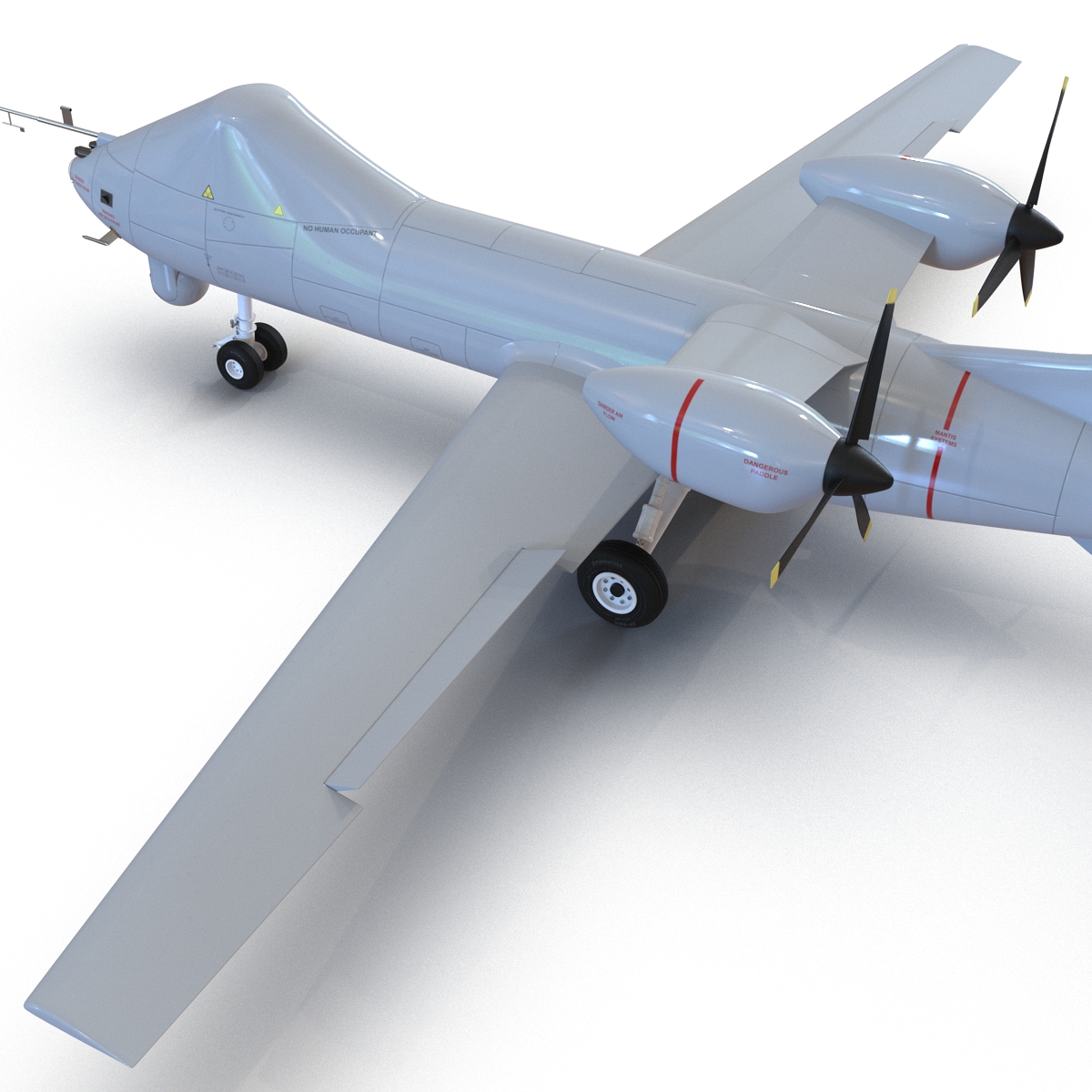 BAE Systems Mantis UAV 3D