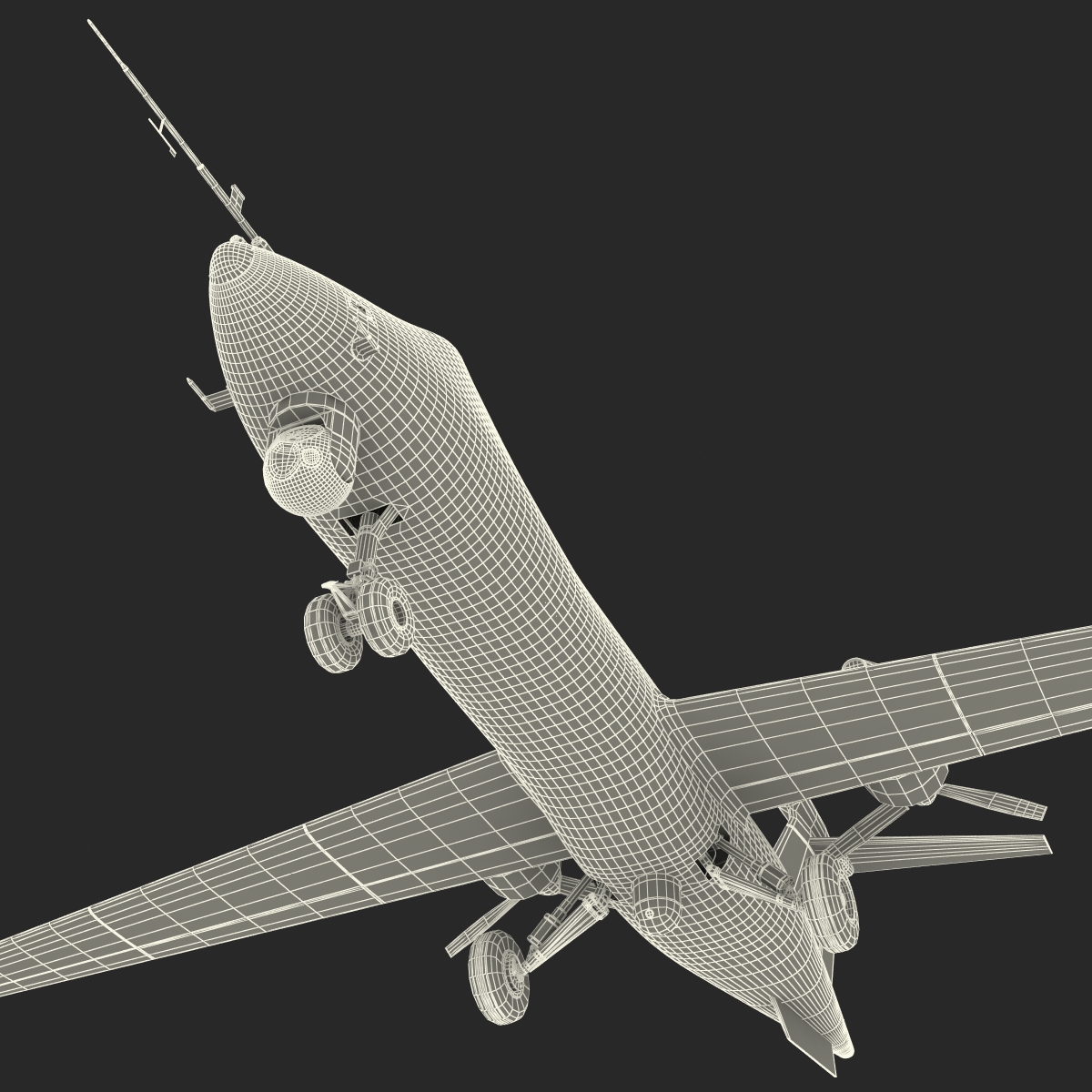 BAE Systems Mantis UAV Rigged 3D model