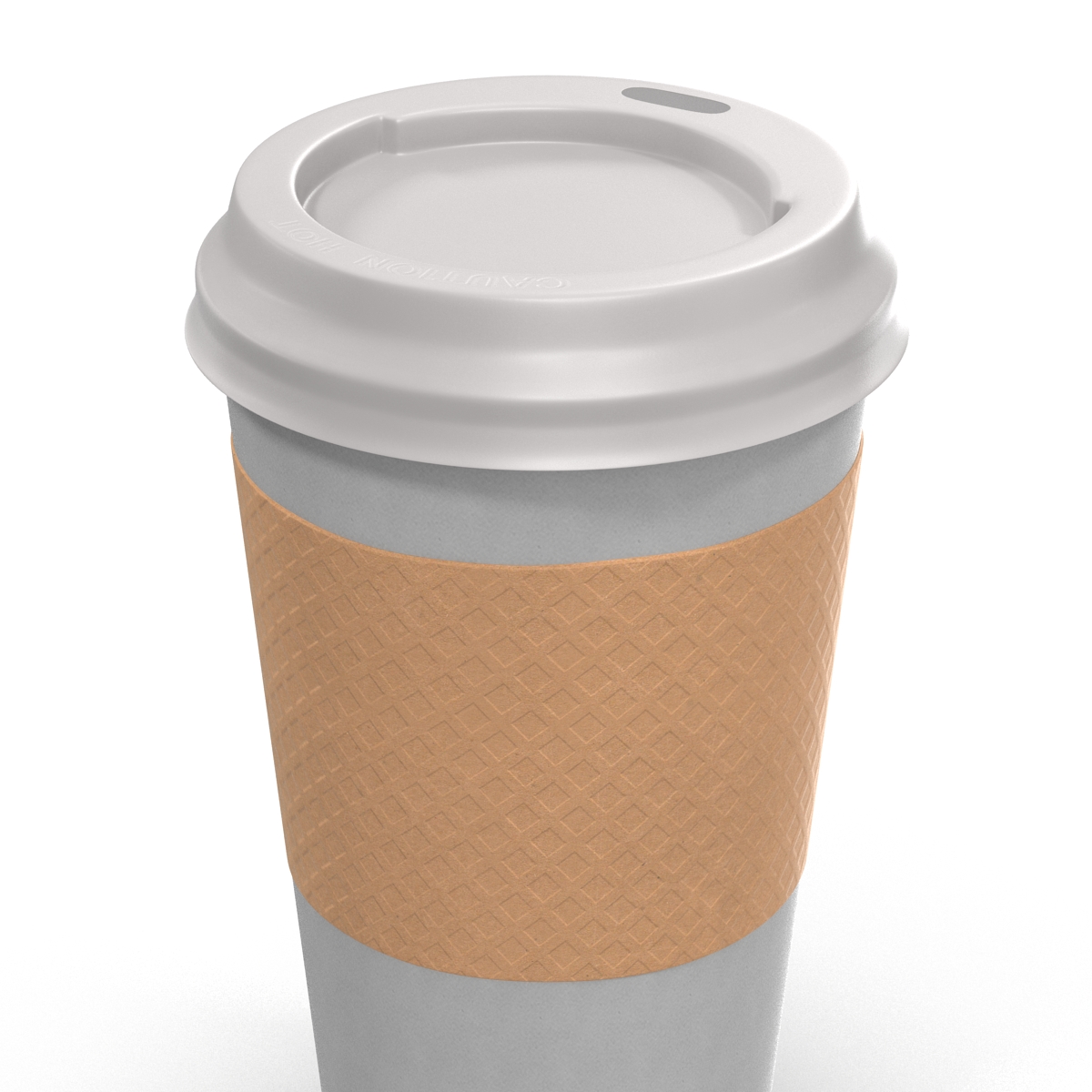 3D To Go Cup With Sleeve