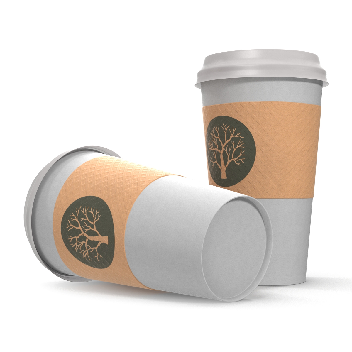 3D To Go Cup With Sleeve