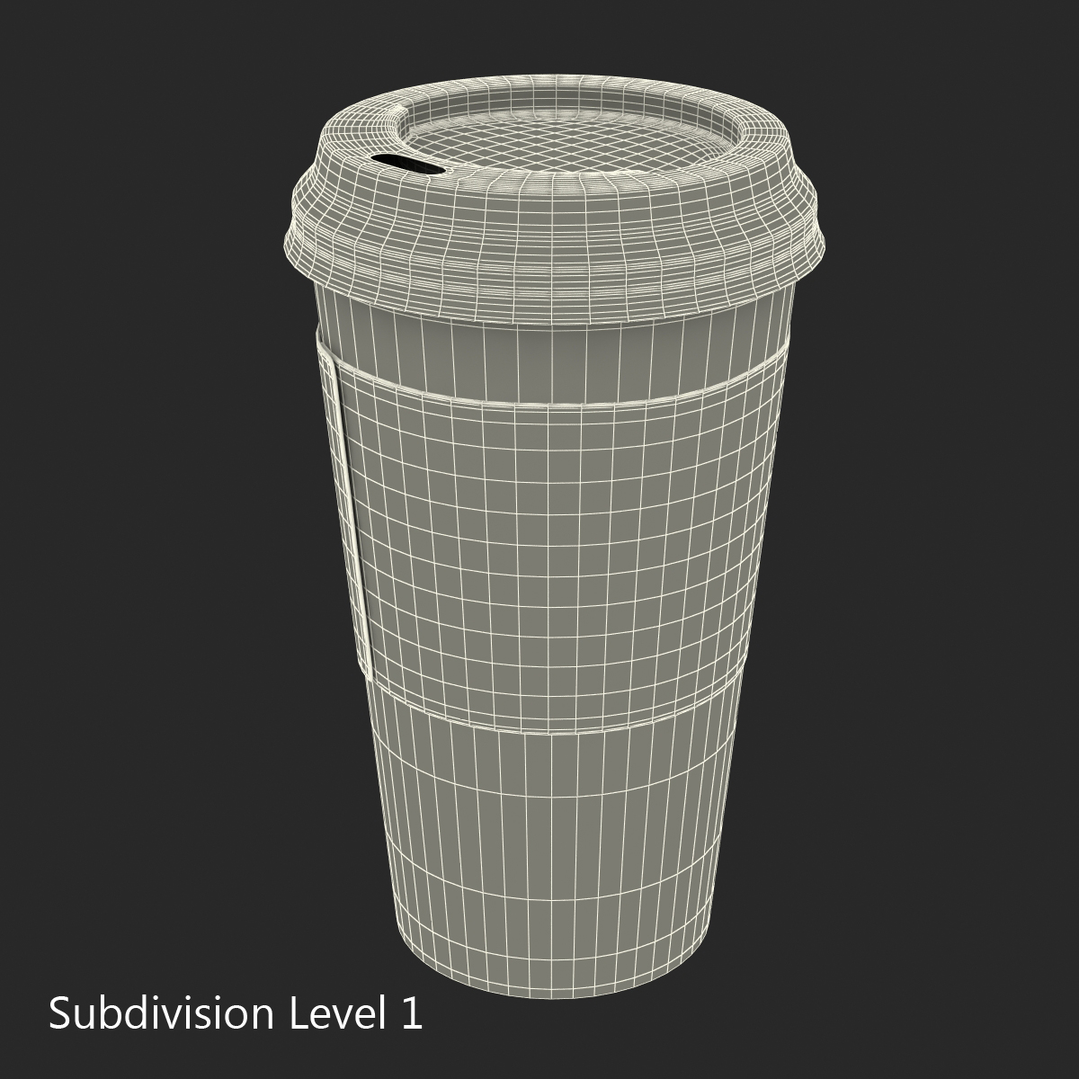 3D To Go Cup With Sleeve