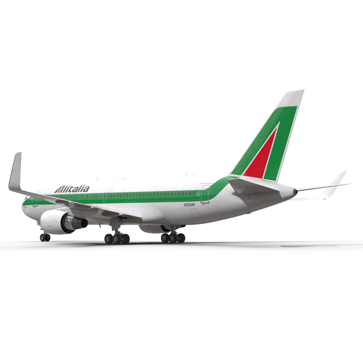 3D model Boeing 767-200ER Alitalia