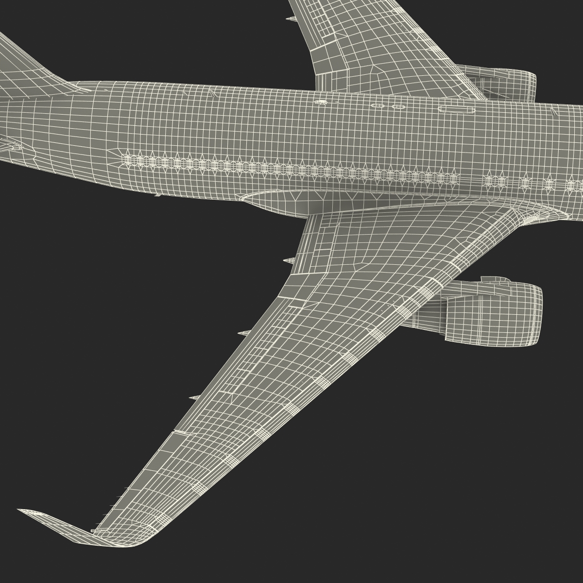 Boeing 767-200ER Alitalia Rigged 3D