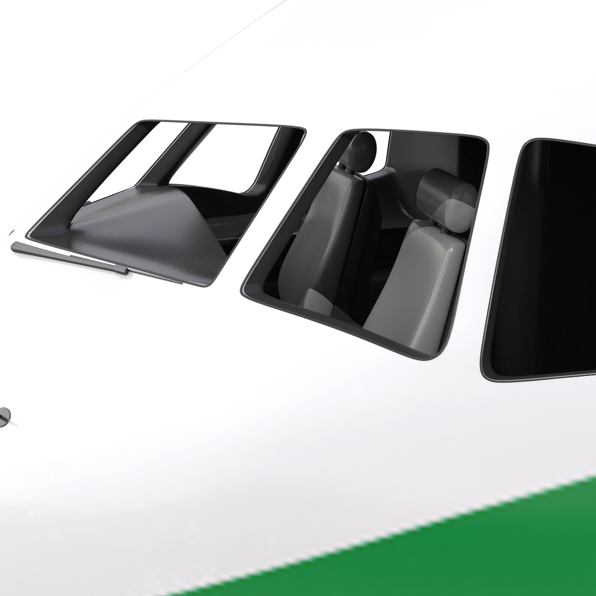 Boeing 767-200ER Alitalia Rigged 3D