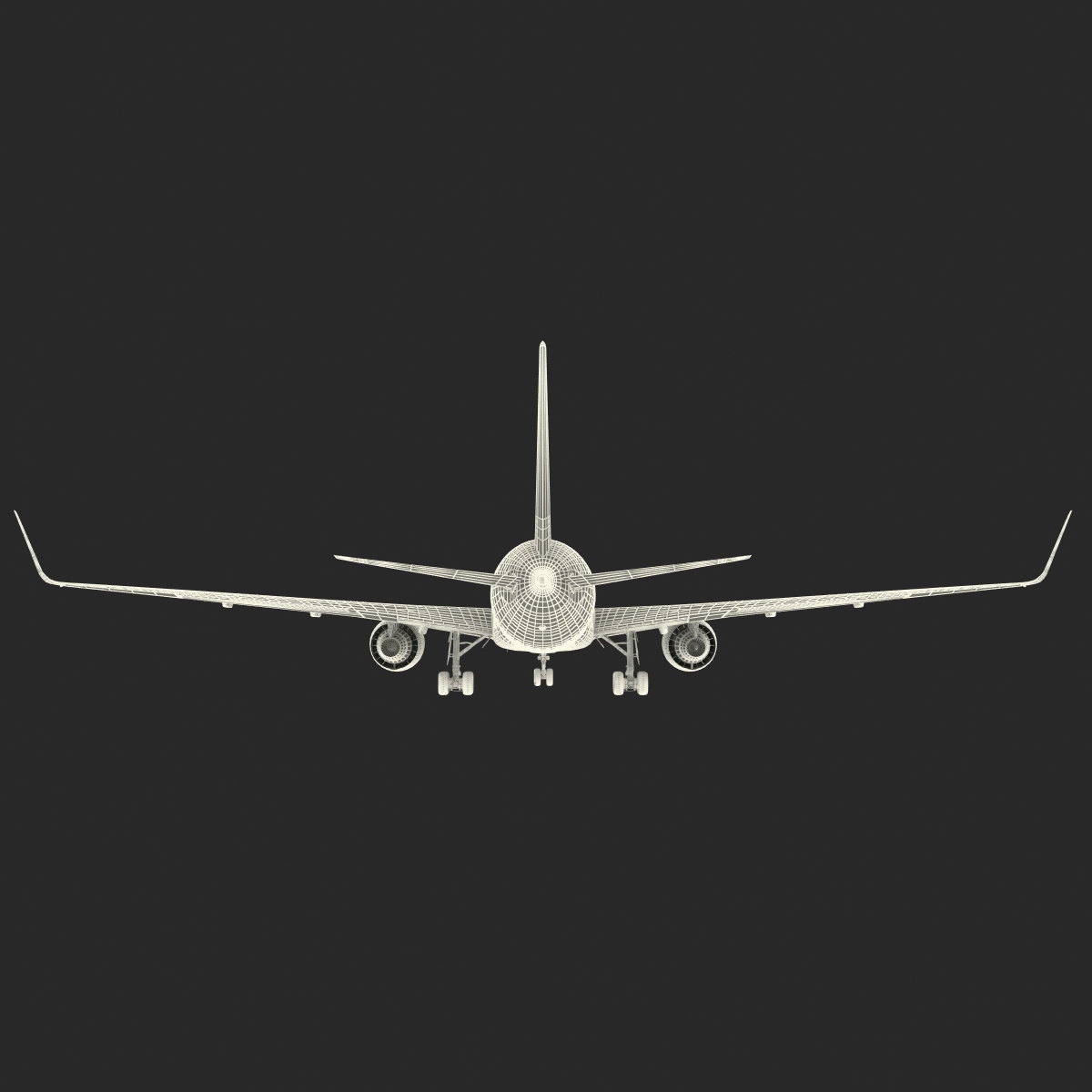 Boeing 767-200ER Alitalia Rigged 3D