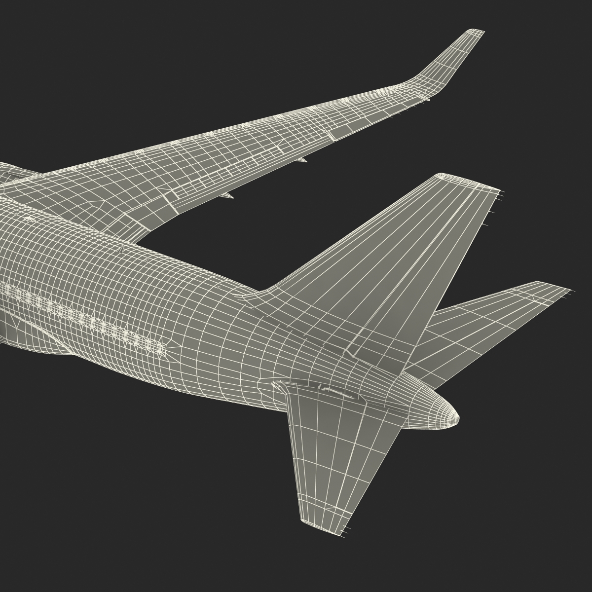 Boeing 767-200ER Alitalia Rigged 3D