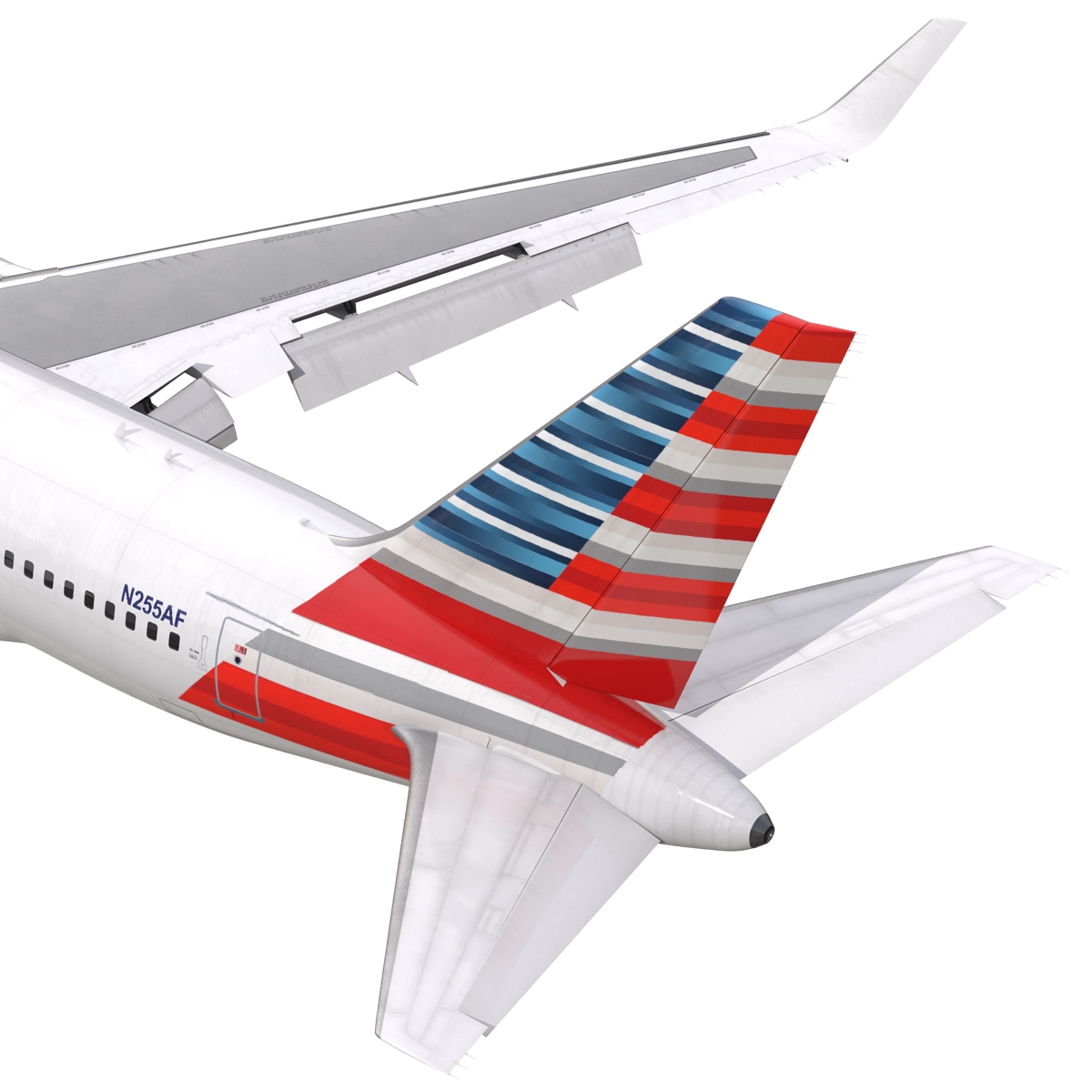 Boeing 767 200ER American Airlines 3D model