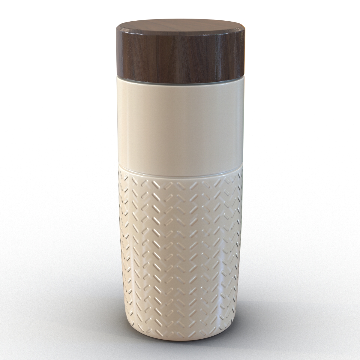 Travel Mug Yellow 3D