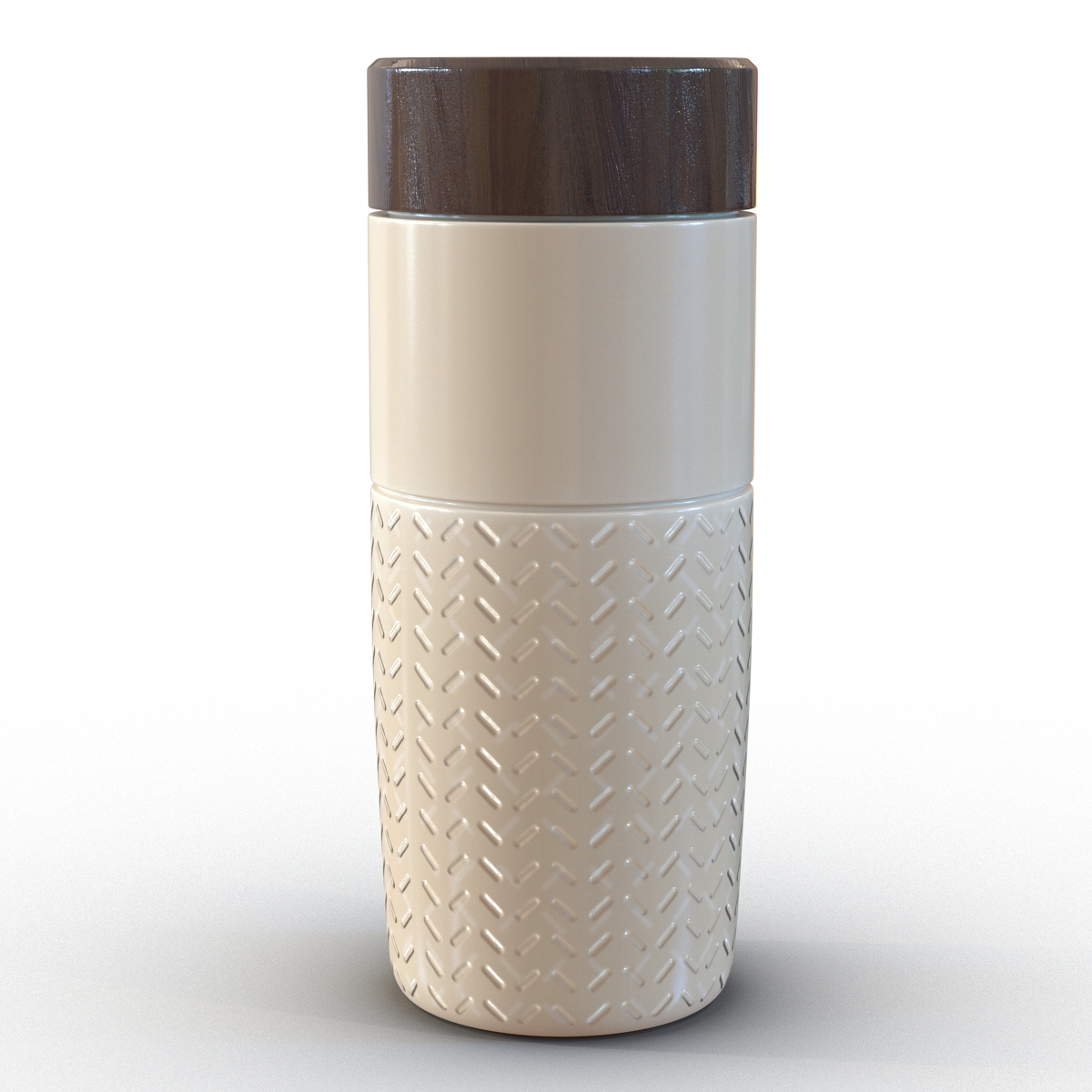 Travel Mug Yellow 3D