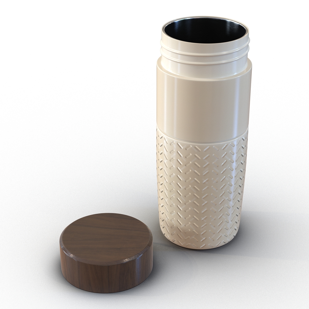 Travel Mug Yellow 3D