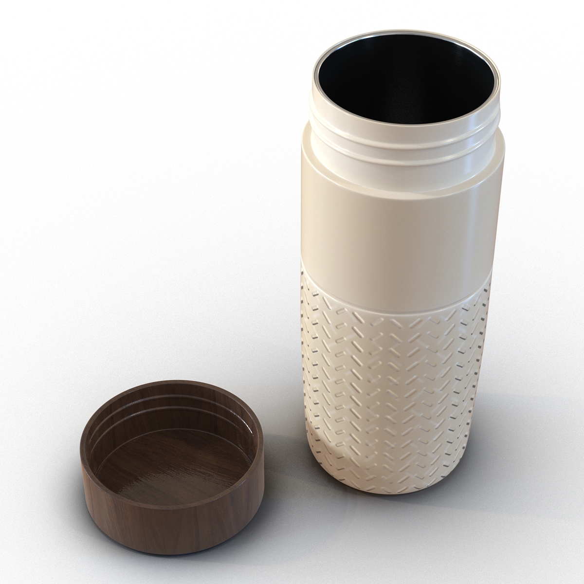 Travel Mug Yellow 3D