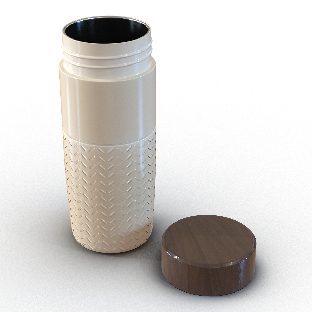 Travel Mug Yellow 3D