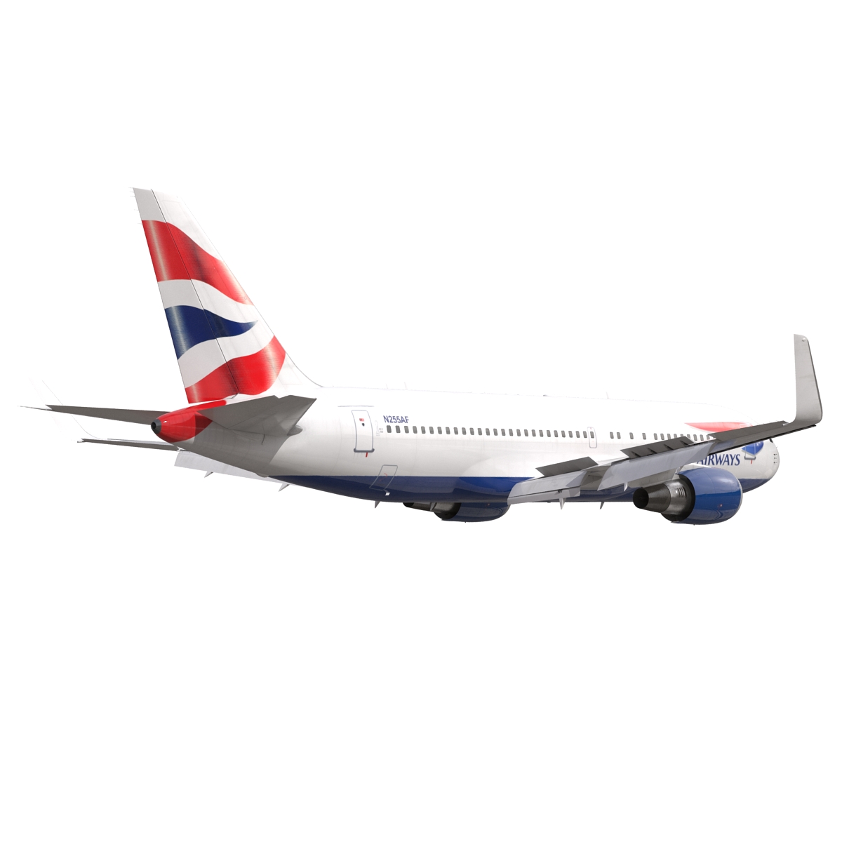 Boeing 767 200ER British Airways 3D