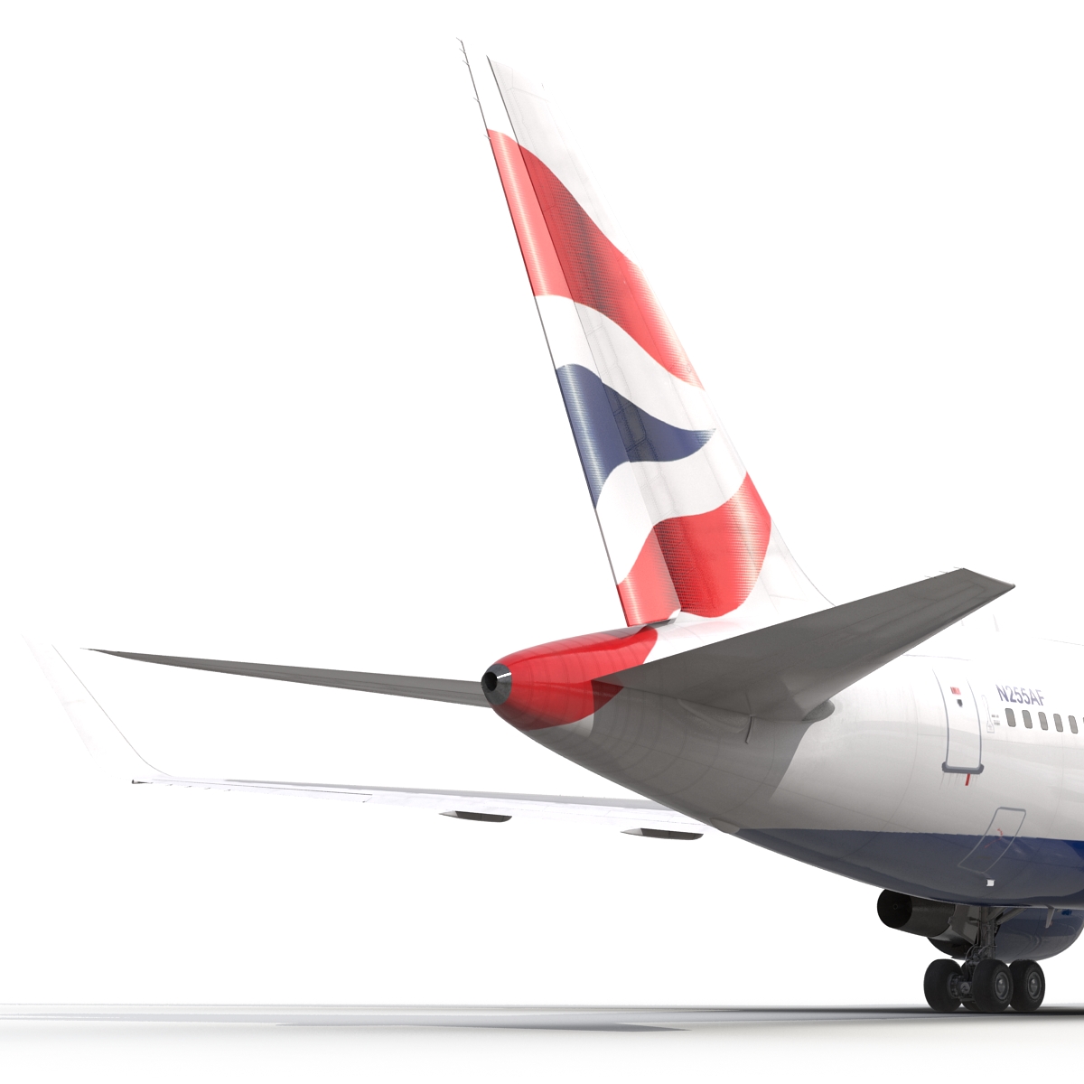 Boeing 767 200ER British Airways 3D