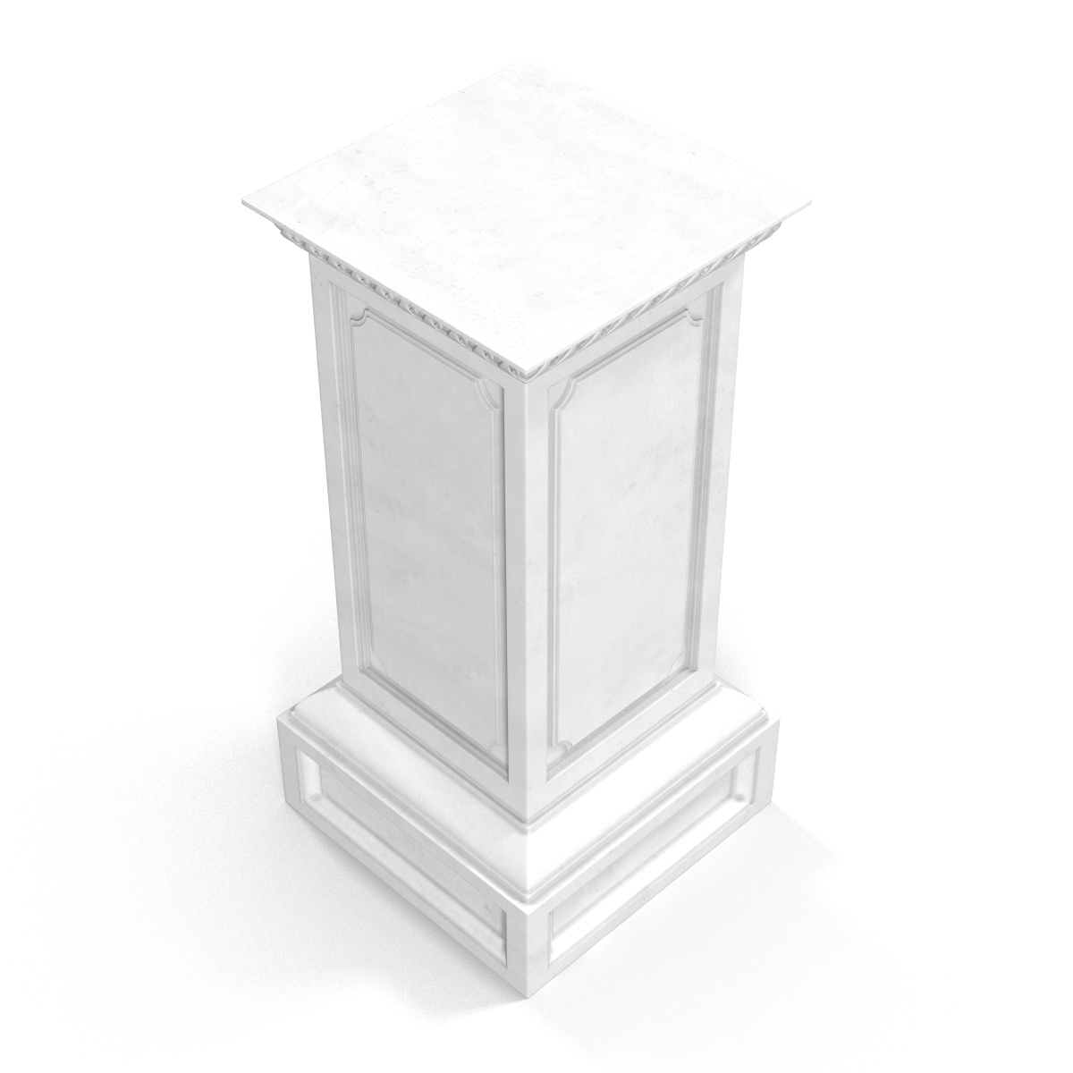 3D model Column Base Greco Roman 2