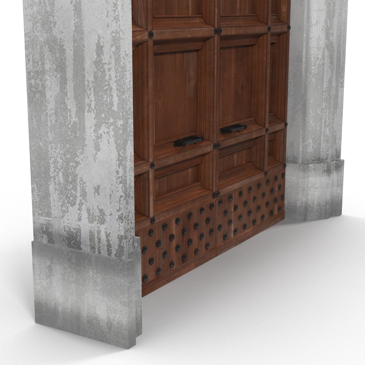 3D Door Greco Roman