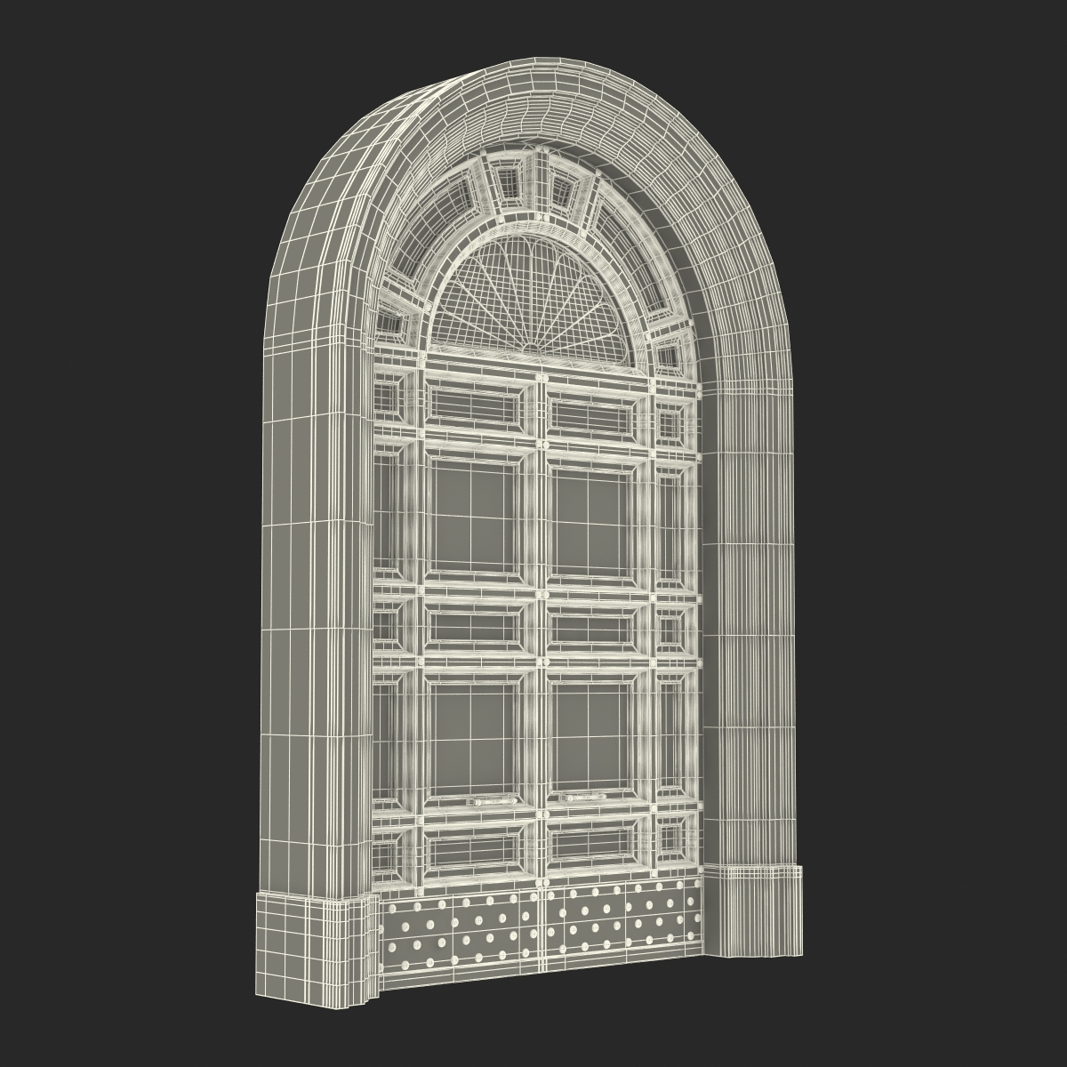 3D Door Greco Roman