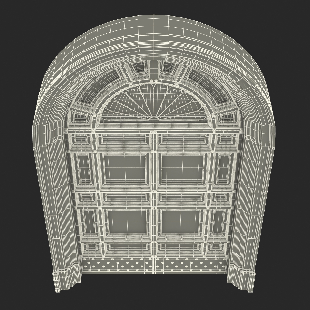 3D Door Greco Roman