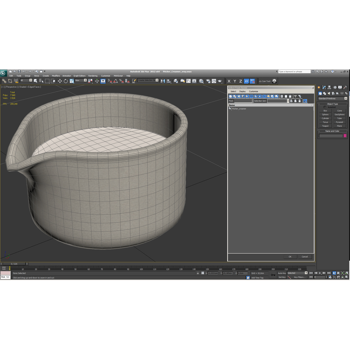 3D model Pitcher Creamer