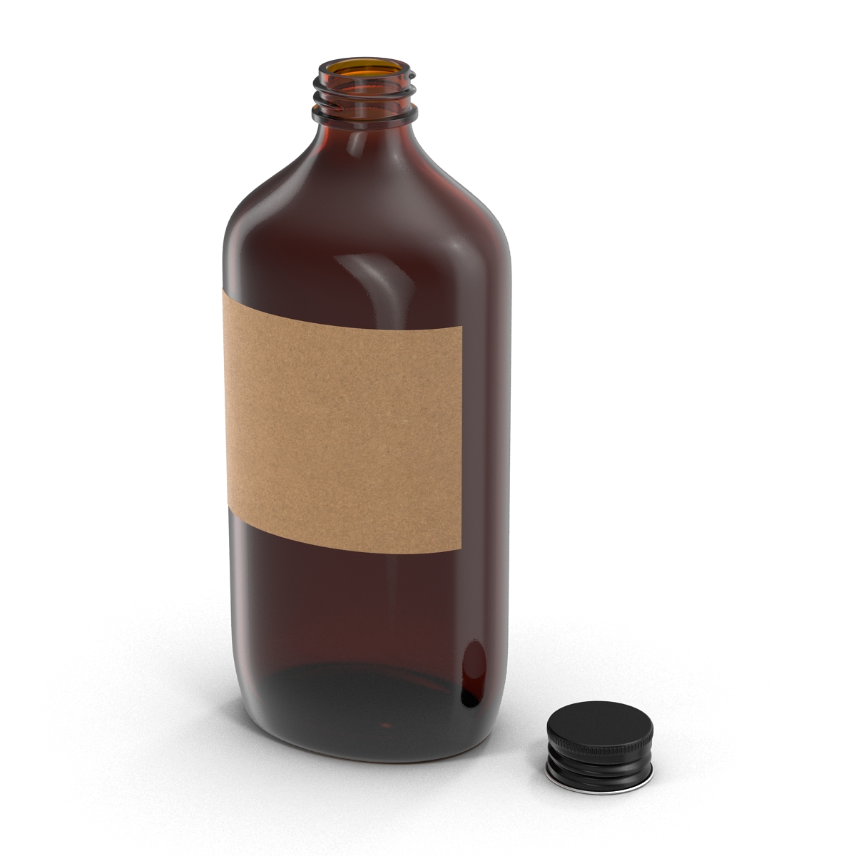 3D Cold Brew Bottle 6 model