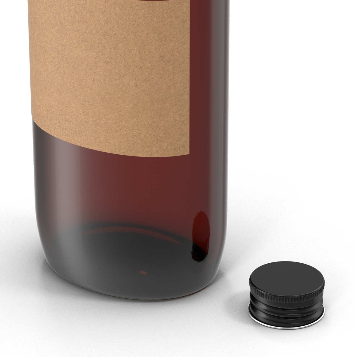 3D Cold Brew Bottle 6 model