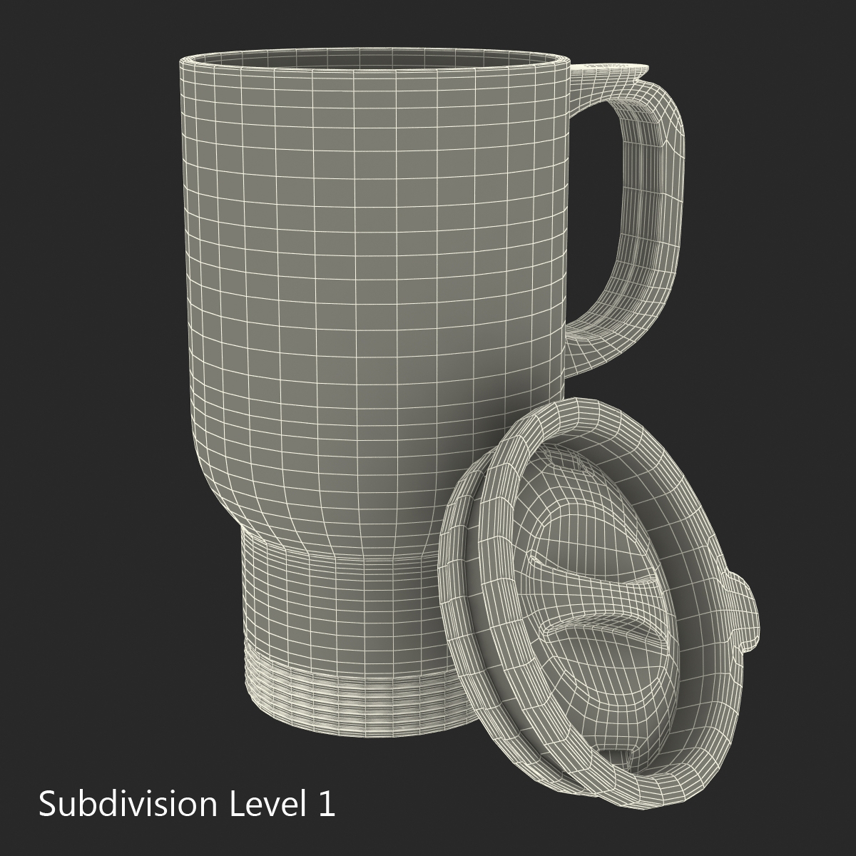 3D model Traveling Coffee Mug