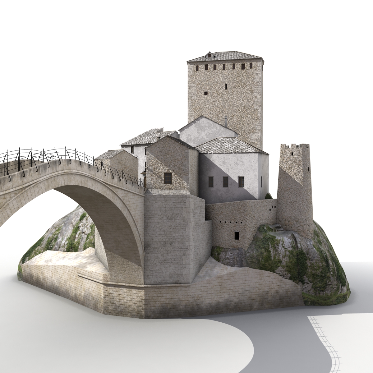 Stari Most Mostar 3D