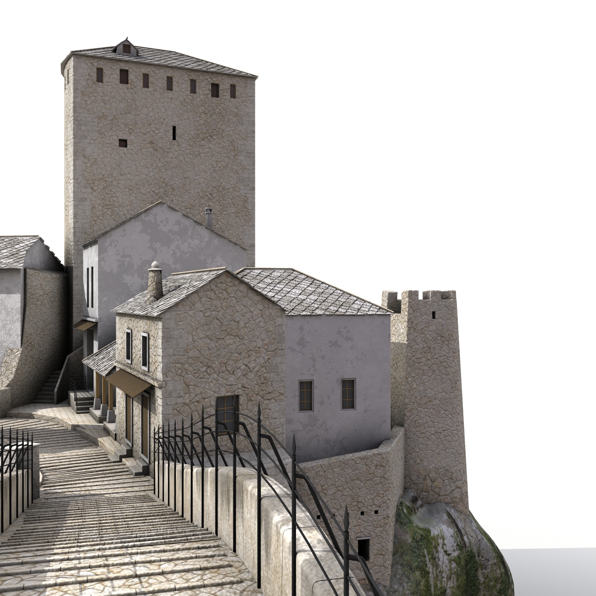 Stari Most Mostar 3D