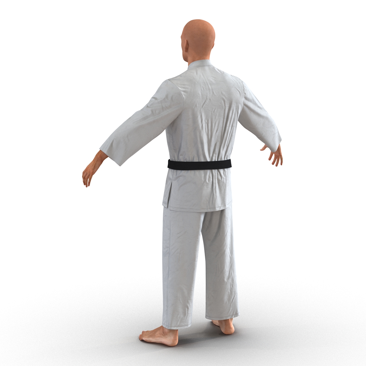 Karate Fighter 3D model