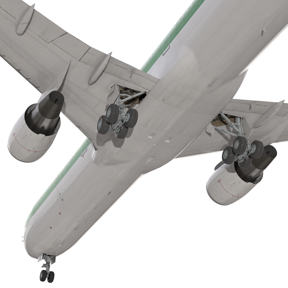 3D model Boeing 767 400ER Alitalia