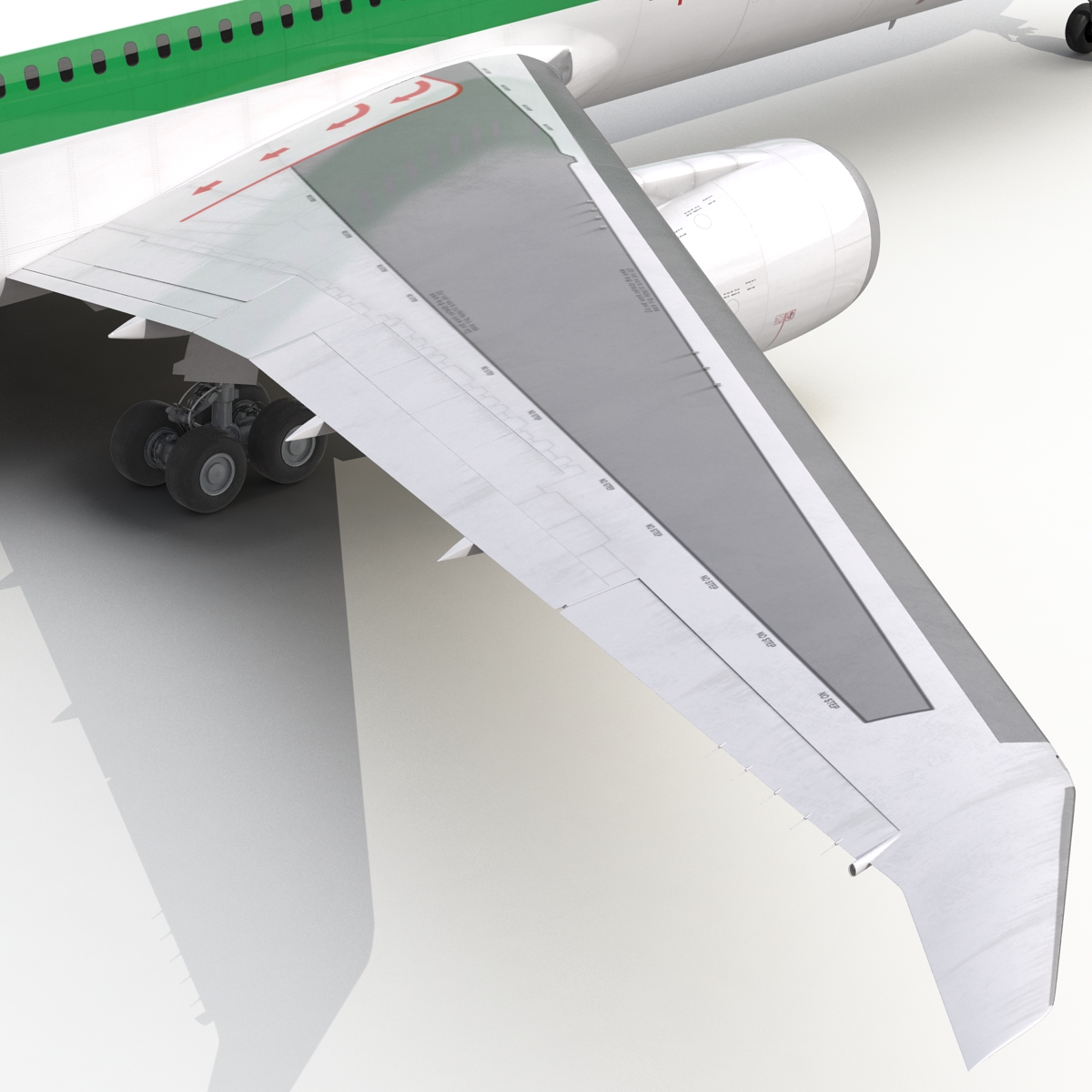 3D model Boeing 767 400ER Alitalia