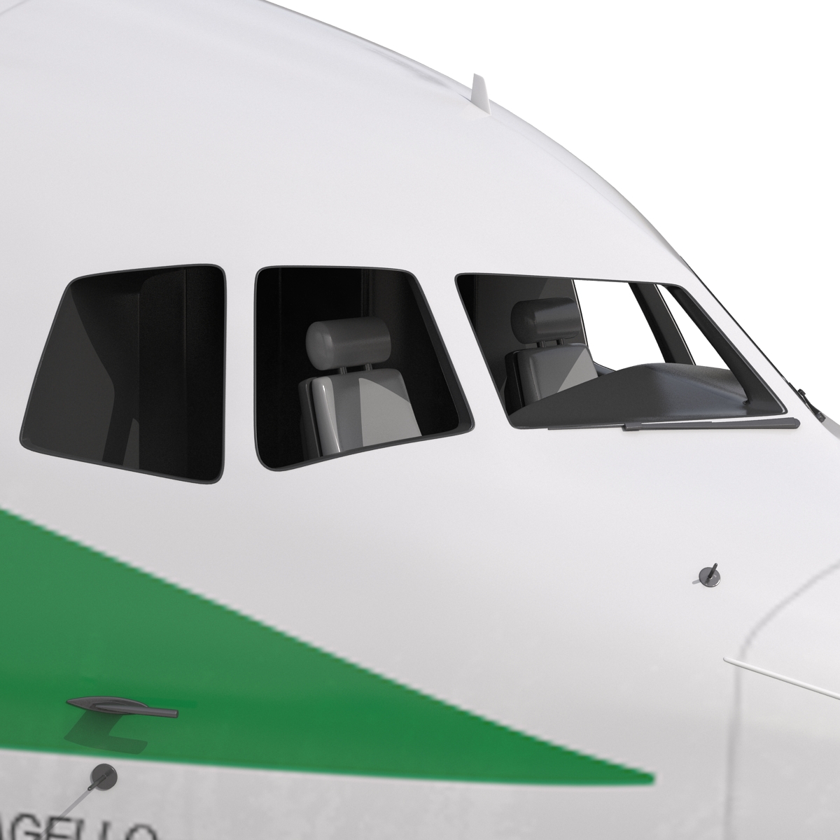 3D model Boeing 767 400ER Alitalia