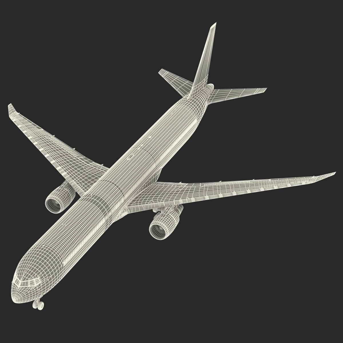 3D model Boeing 767 400ER Alitalia