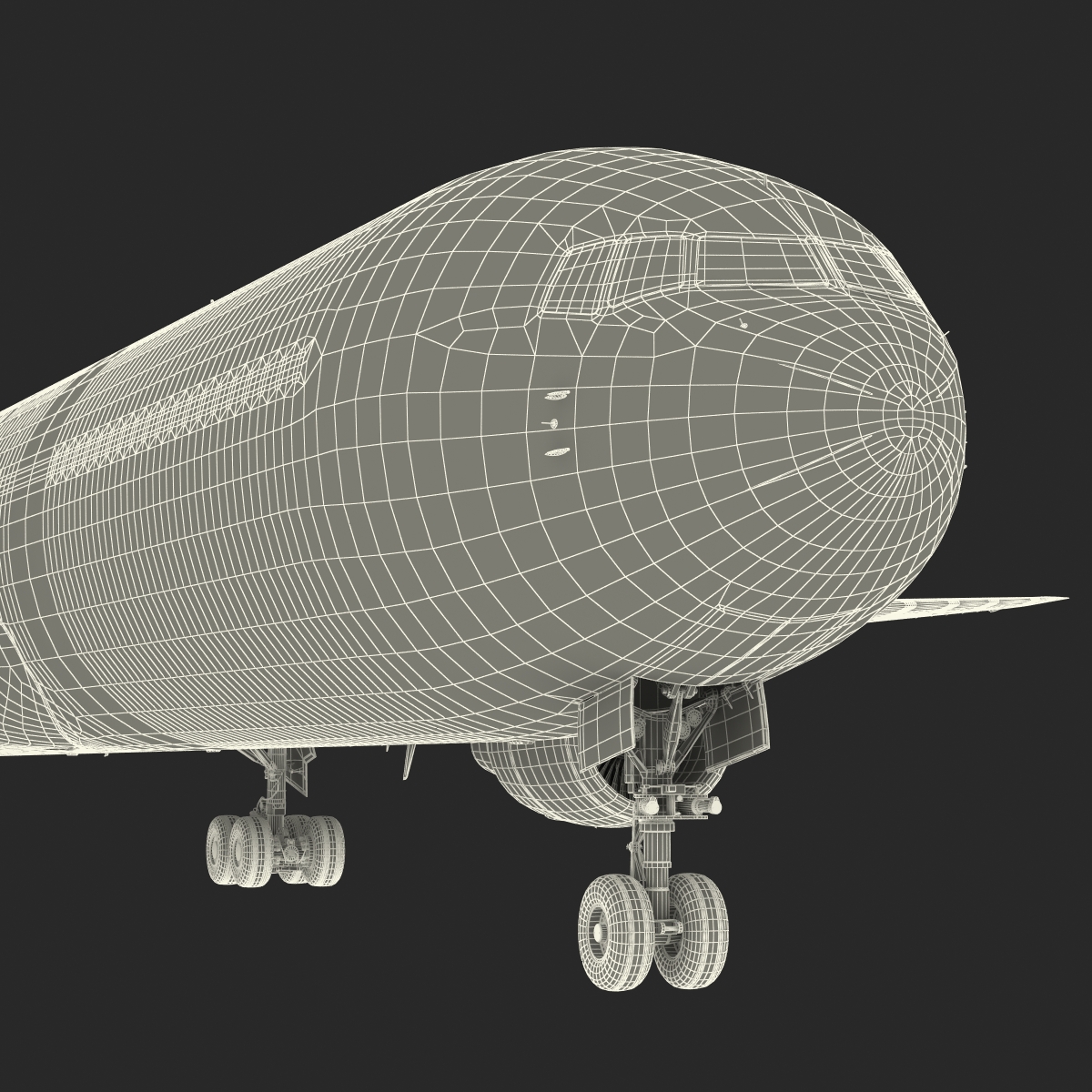 3D model Boeing 767 400ER Alitalia