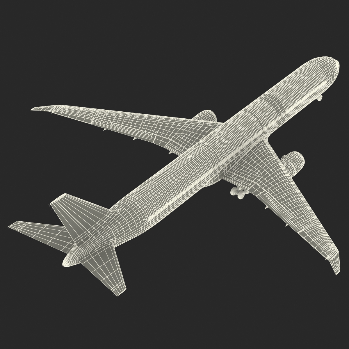 Boeing 767 400ER American Airlines 3D model