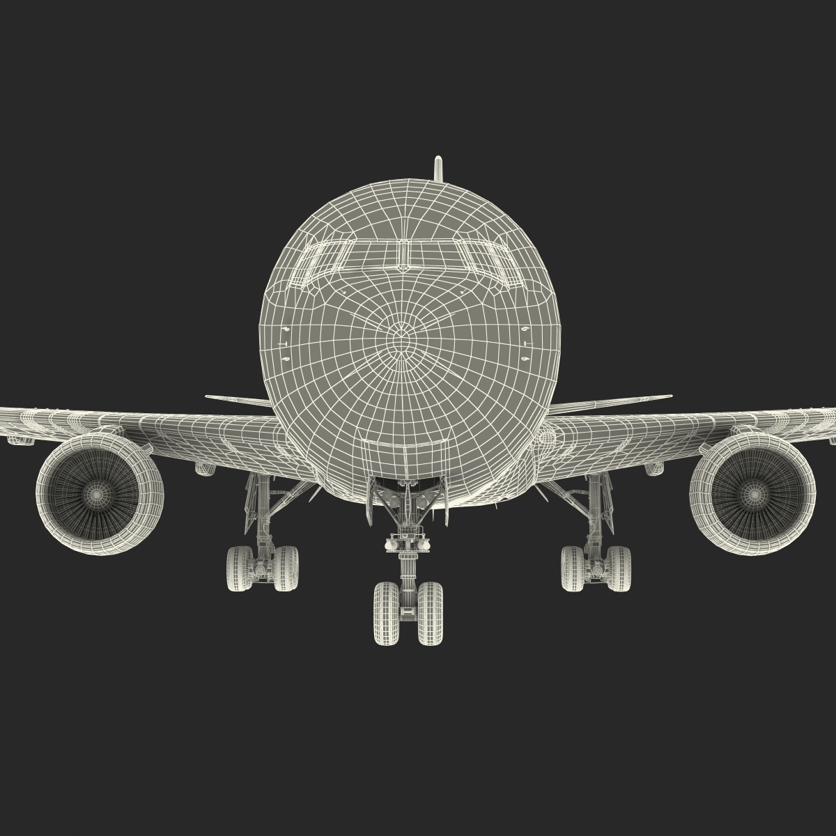 Boeing 767 400ER American Airlines 3D model