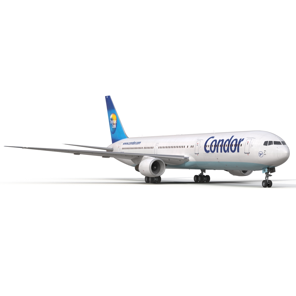 Boeing 767 400ER Condor Flugdienst 3D model